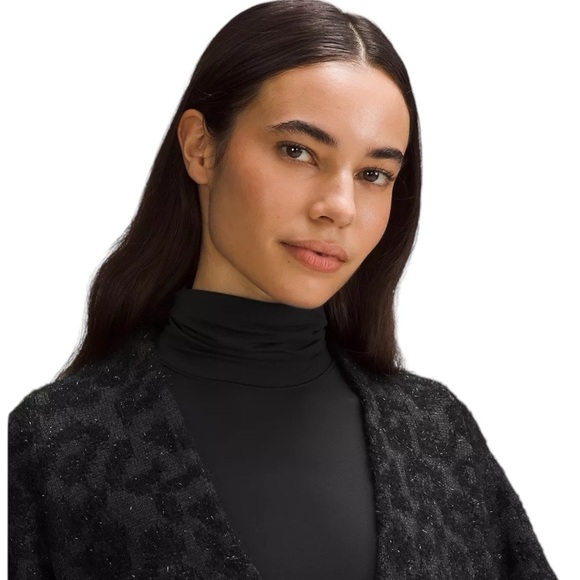 Lululemon Wool Blend Animal Print Oversized Cardigan Size Extra Small XS NWT - Picture 6 of 12